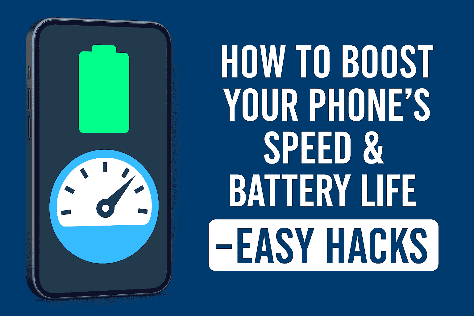 How to Boost Your Phone’s Speed & Battery Life – Easy Hacks